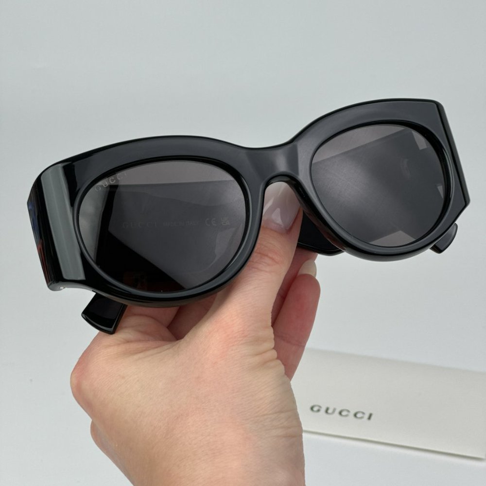 NWT Gucci Black Sunglasses - Picture 3 of 15